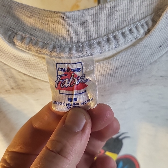 Vintage Single Stich T-shirt Men Size M Made In Canada - Picture 3 of 3